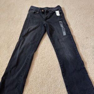 Aeropostale Dark Gray Ankle Jeans